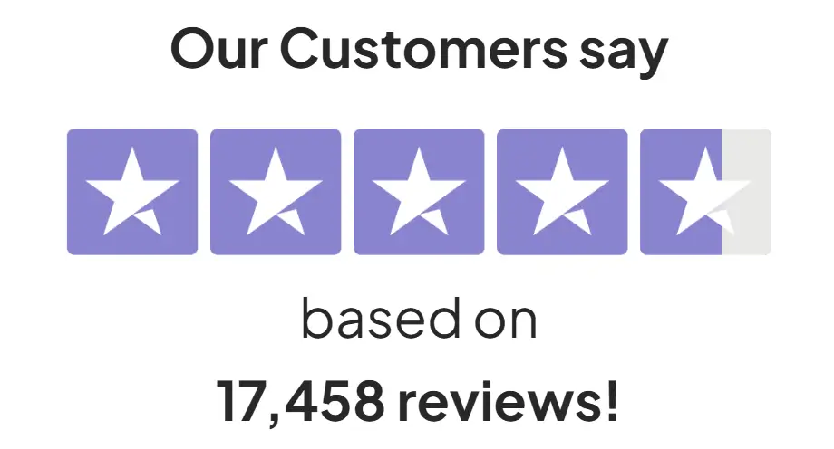 NiteHush Pro customer rating: 4.9 out of 5 stars based on 17,458 verified reviews